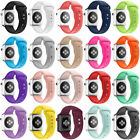20 Pcs Silicone Band Strap for Apple Watch SE Series 1-9 & 38-45mm Wholesale