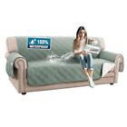 100% Waterproof Slipcovers for Couches ands Modern Pet Sofa Lily Pad/Beige