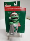 Vintage 1991 Joybright Sesame Street Ornament, Oscar the Grouch in a Trash can