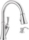 Delta Savile Pull-Down Kitchen Faucet Single Handle Chrome-Certified Refurbished