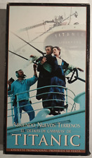 DETRAS DE CAMARAS DEL TITANIC, MOVIE BY ED MARSH, MEXICAN VHS, ENGLISH SPOKEN