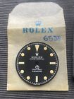 Rolex Genuine Submariner 6538 & 6538/A Milsub Dial
