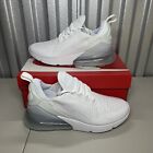 Nike Air Max 270 Triple White 943345-103 Shoes NEW Women's Size /GS