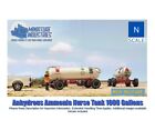 N Scale Trains 1000 Gallons Anhydrous Ammonia Tank Grain Elevator