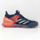 Adidas Mens Adizero Ubersonic 2 CQ1720 Blue Running Shoes Sneakers Size 11.5