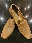 Cole Haan C08133 Camel Leather Casual Loafers Size 12 M