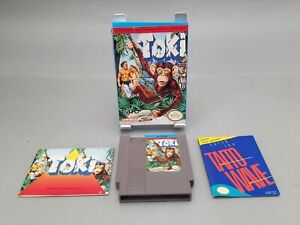 Toki (Nintendo Entertainment System, 1991) Complete CIB - Tested