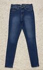 MOSSIMO Jeans Women's size 10 Long Skinny Power Stretch High Rise  (30x33)