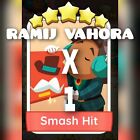 1 x Smash Hit ( SPIN CITY set ) :- MonopolyGo Stickers
