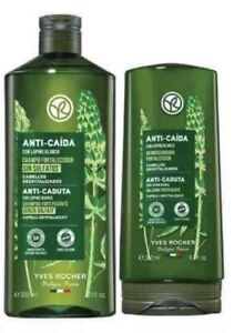 YVES ROCHER HAIR CARE ANTI-HAIR LOSS SET STIMULATING SHAMPOO+CONDITIONER NEW!