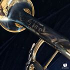 C.G Conn 8B Artist Lightweight Elkhart trumpet case mouthpiece gamonbrass