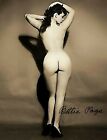 BETTIE PAGE 8.5X11 AUTOGRAPH SIGNED PHOTO BETTY PAGE SIGNATURE ORIGINAL REPRINT