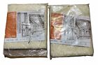New ListingSet Of 2 Vintage Montgomery Ward Priscilla Causal 60” X 81”  Lace Curtain Panels