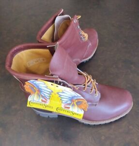New Chippewa 3M Insulated Brown Leather Boots  Size 12M E, Steel Toe 90227