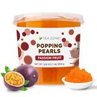 Tea Zone Passion Fruit Popping Pearls (7 lbs), B2055