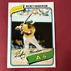New Listing1980 Topps - #482 Rickey Henderson (RC) in hard case