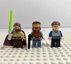 LEGO Starwars: Captin Panaka + Padme Amidala + Qui-Gon Jinn minifigs from 7961🔥