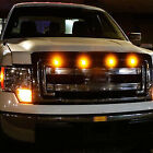 4pcs LED Amber Grille Lighting Kit Universal Fit Truck SUV Ford SVT Raptor Style (For: 2013 Kia Soul)