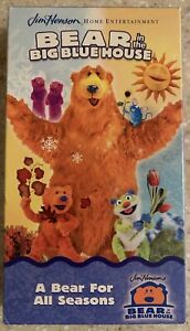 Bear In The Big Blue House A Bear For All Seasons VHS 2003 Summer Fall