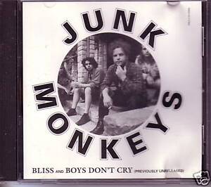 JUNK MONKEYS Bliss / BOYS Don’t Cry PROMO CD THE CURE  remake cover