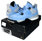 Air Jordan 4 Retro PS Size 2Y Kid's Basketball Shoes University Blue W/ BOX