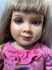 New ListingMy Twinn Doll Violet Eyes Light Brown Hair 1997 Head 2005 Body 23