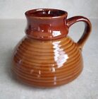New ListingVtg No Spill Coffee Mug Pottery Ceramic Travel Mug Cup Brown Beehive 16oz