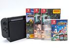 Nintendo Switch Video Game Console - 32GB - Includes 5 Games Lot of 6