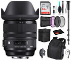 Sigma 24-70mm f/2.8 DG OS HSM Art Lens for Canon EF with Advance Bundle:
