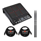 Roland SPD-SX Velocity-Sensitive Sampling Pad with Drumsticks and MIDI Cables