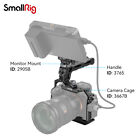SmallRig a7iv Camera Cage + Arri Top Handle +Cold Shoe Monitor Mount for Sony