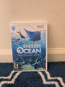 Endless Ocean (Nintendo Wii, 2008) CIB - Tested and Works!!