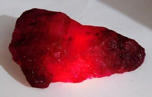 Natural  763.65 Ct Red Ruby Rough Loose Gemstone !