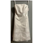 Davids Bridal Wedding Dress Gown Size 12 Style Galina T9337 White NEW