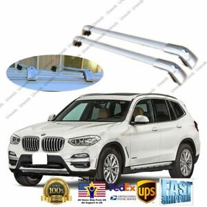 Fit For BMW X3 F25 2011-17 Sliver Baggage Luggage Cross Bar Crossbar ROOF RACK (For: BMW)