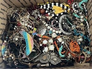 New Listing10 Lbs Vintage To Now Extremely Tangled Junk Drawer Jewelry Lot