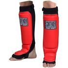 Contender MMA Grappling Shin Guards Kickboxing Muay Thai Training Youth Large