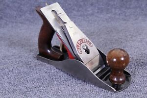 Vintage Millers Falls No. 9 Smooth Bottom Hand Plane Hock blade and chipper.