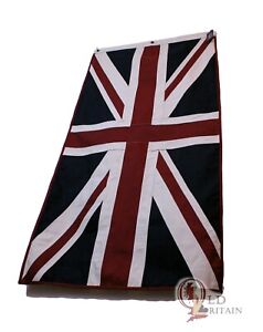 Large London Union Jack Eco Flag 76 x 151 cm | Sewn Cotton | Jubilee Decoration