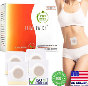 10/50/100 Pcs Slim Patch Weight Loss Slimming Diets Pads Detox Burn Fat Adhesive