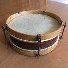 Vintage Wooden Antique Drum 9.25