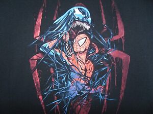Spiderman vs. Venom T Shirt L Marvel Size XL