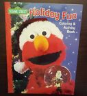 Sesame Street Holiday Fun Coloring & Activity Book with Elmo, Big Bird, Zoe