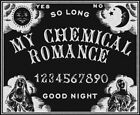 MY CHEMICAL ROMANCE POSTER/PRINT SO LONG GOOD NIGHT  OUIJA BOARD MCR GERARD WAY