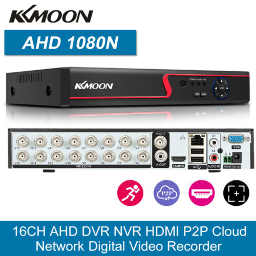 KKMOON 5in1 1080P 4/8/16CH DVR Video Recorder For Home Security Camera System