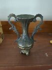 Antique Made In Italy Brass Handle Love Vase.