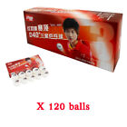 DHS ABS D40+ 3-Star White Table Tennis Balls (120 BALLS)