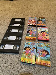 Lot Of 11 Dora the Explorer Nick Jr VHS Animation Wish On A Star & More