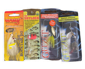 Lot 4 Gitzit Shylock Wazp Spinners  1/16oz Fishing Lures New Old Stock