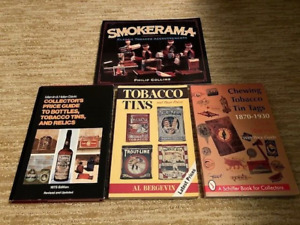 Book collection on Tobacco Tins Tags Smoking Collectibles